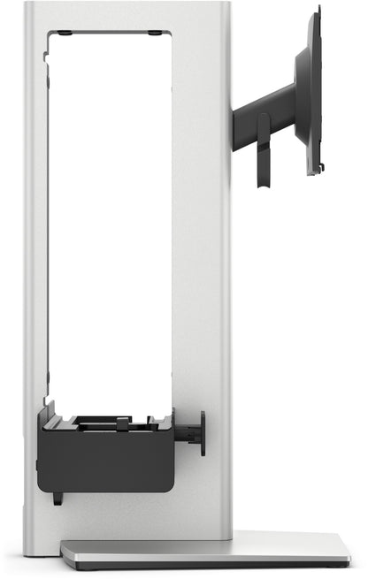 DELL Pro Slim OSS25 68.6 cm (27") Desk Black, Silver