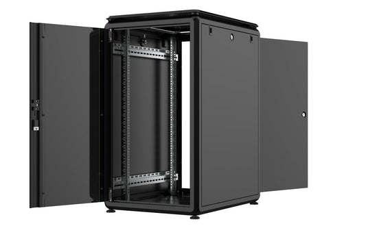 Lanview RDL20U68BL rack cabinet 20U Freestanding rack Black