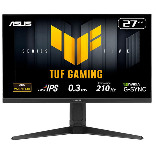 Asus Vg27Aql5A Computer Monitor 68.6 Cm (27") 2560 X 1440 Pixels Wide Quad Hd Lcd Black