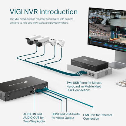 TP-Link VIGI 8 Channel Network Video Recorder