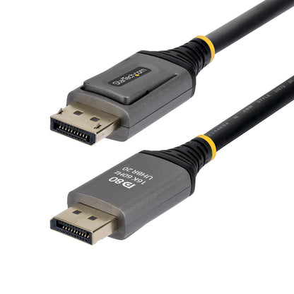 StarTech.com 2m DisplayPort 2.1 Cable, VESA Certified DP80 DisplayPort Cable, Uncompressed 10K/8K 60Hz, 16K 60Hz/8K 240Hz w/DSC 1.2a, DP 2.1 Monitor Cord