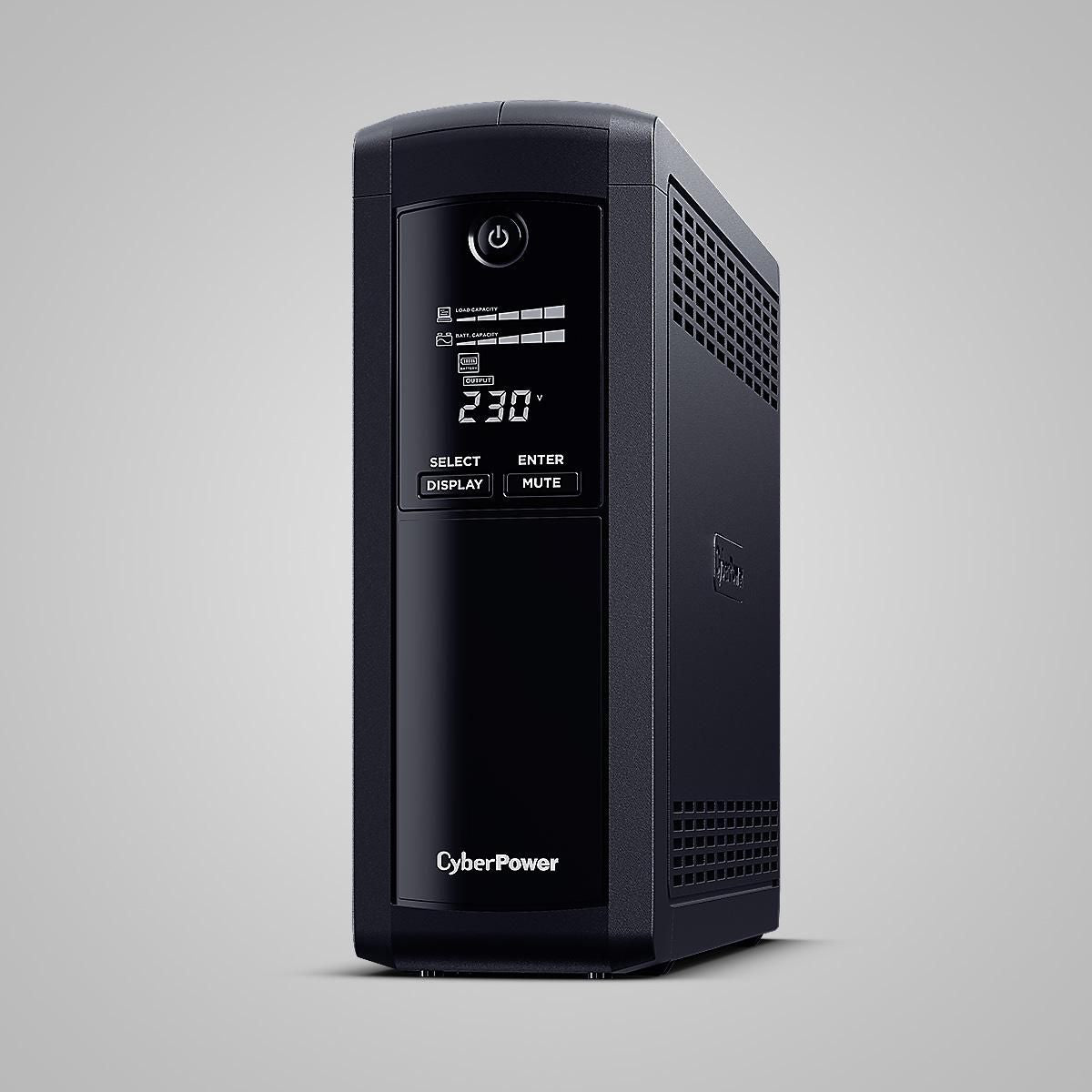 CyberPower 600Elcd-Fr Uninterruptible Power Supply (Ups) Line-Interactive 1.6 Kva 900 W 5 Ac Outlet(S)