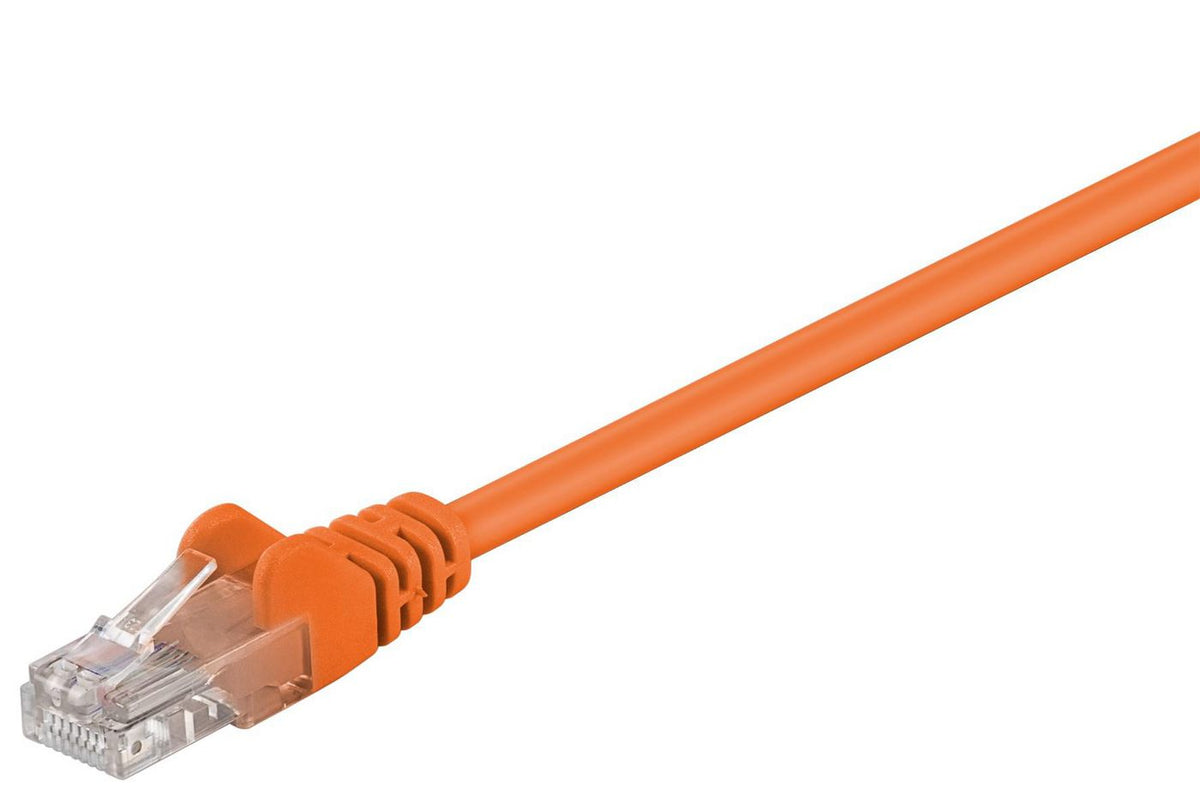 Microconnect B-UTP505O networking cable Orange 5 m Cat5e U/UTP (UTP) Round