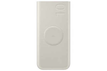 Samsung EB-U2510XUEGWW power bank 10000 mAh Wireless charging Beige