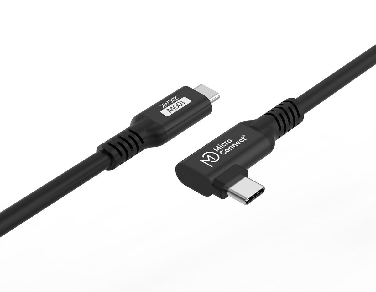 Microconnect USB3.2CC005-A USB cable USB 3.2 Gen 2x2 0.5 m USB C Black