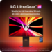 LG UltraGear evo 32" OLED Dual Mode 4K UHD 240Hz Full HD 480Hz 0.03ms Gaming Monitor