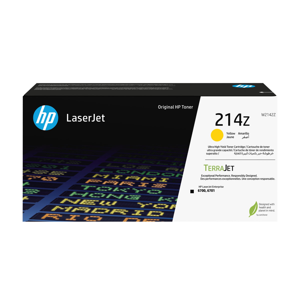 HP W2142Z/217Z Toner cartridge yellow ultra High-Capacity, 26K pages ISO/IEC 19798 for HP CLJ 6700/6701