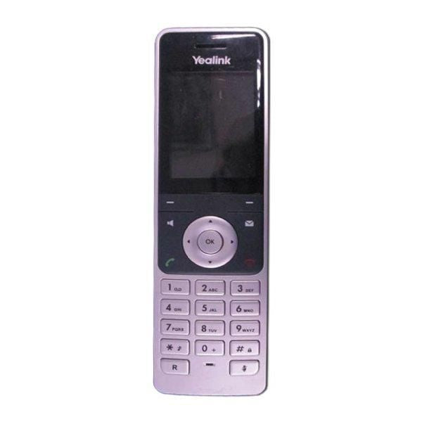 Yealink SIP-W56H DECT telephone handset Caller ID Black, Silver, EU plug SIP-W56H, Black, Silver, LCD, 6.1 cm (2.4"), 240 x 320 pixels,