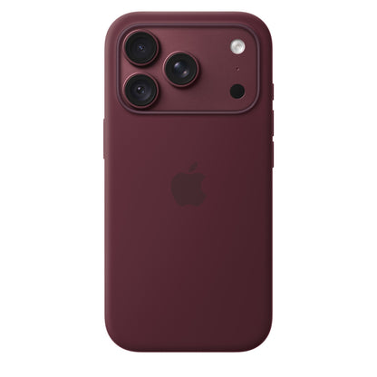 Apple iPhone 18 Pro Silicone Case with MagSafe - Burgundy