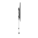 Vivolink WALL-MEDIUM-TILT-BULK80 monitor mount / stand 177.8 cm (70") Black