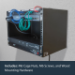 StarTech.com 8U Wall Mount Network Rack - 14 Inch Deep (Low Profile) - 19" Patch Panel Bracket for Shallow Server and IT Equipment, Network Switches - 80lbs/36kg Weight Capacity, Black - TAA