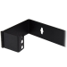 StarTech.com 1U Hinged Wall Mount Patch Panel Bracket - 6 inch Deep - 19" Patch Panel Swing Rack for Shallow Network Equipment- 17lbs