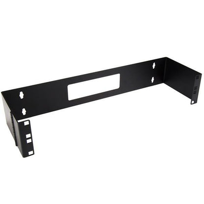 StarTech.com 2U Hinged Wall Mount Patch Panel Bracket - 6 inch Deep - 19" Patch Panel Swing Rack for Shallow Network Equipment- 22lbs