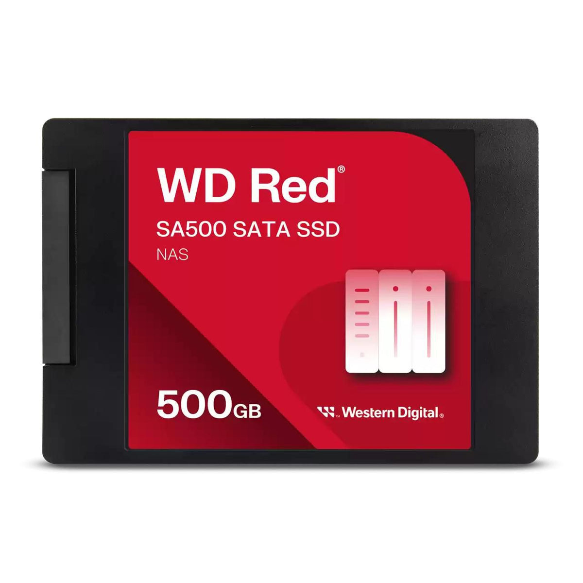 Western Digital Red SA500 NAS SATA SSD 500GB **New Retail** Solid state drive 500 GB internal 2.5" SATA 6Gb/s