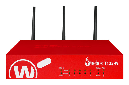 WatchGuard Firebox T125-W hardware firewall Desktop 0.51 Gbit/s