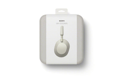 Sony WH-1000XM5 Noise Cancelling Wireless Headphones, 30 hours battery life, Overhead Bluetooth Headphones, Optimised for Alexa and Google Assistant, IOS and Android with Built-In Mic, in Silver