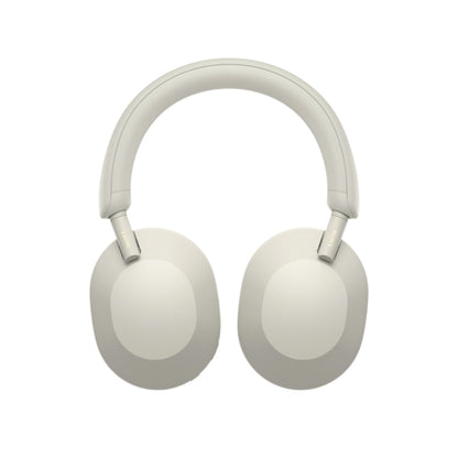 Sony WH-1000XM5 Noise Cancelling Wireless Headphones, 30 hours battery life, Overhead Bluetooth Headphones, Optimised for Alexa and Google Assistant, IOS and Android with Built-In Mic, in Silver