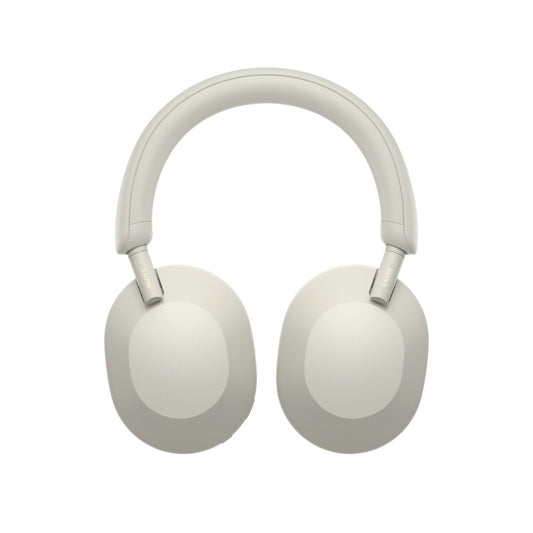 Sony WH-1000XM5 Noise Cancelling Wireless Headphones, 30 hours battery life, Overhead Bluetooth Headphones, Optimised for Alexa and Google Assistant, IOS and Android with Built-In Mic, in Silver