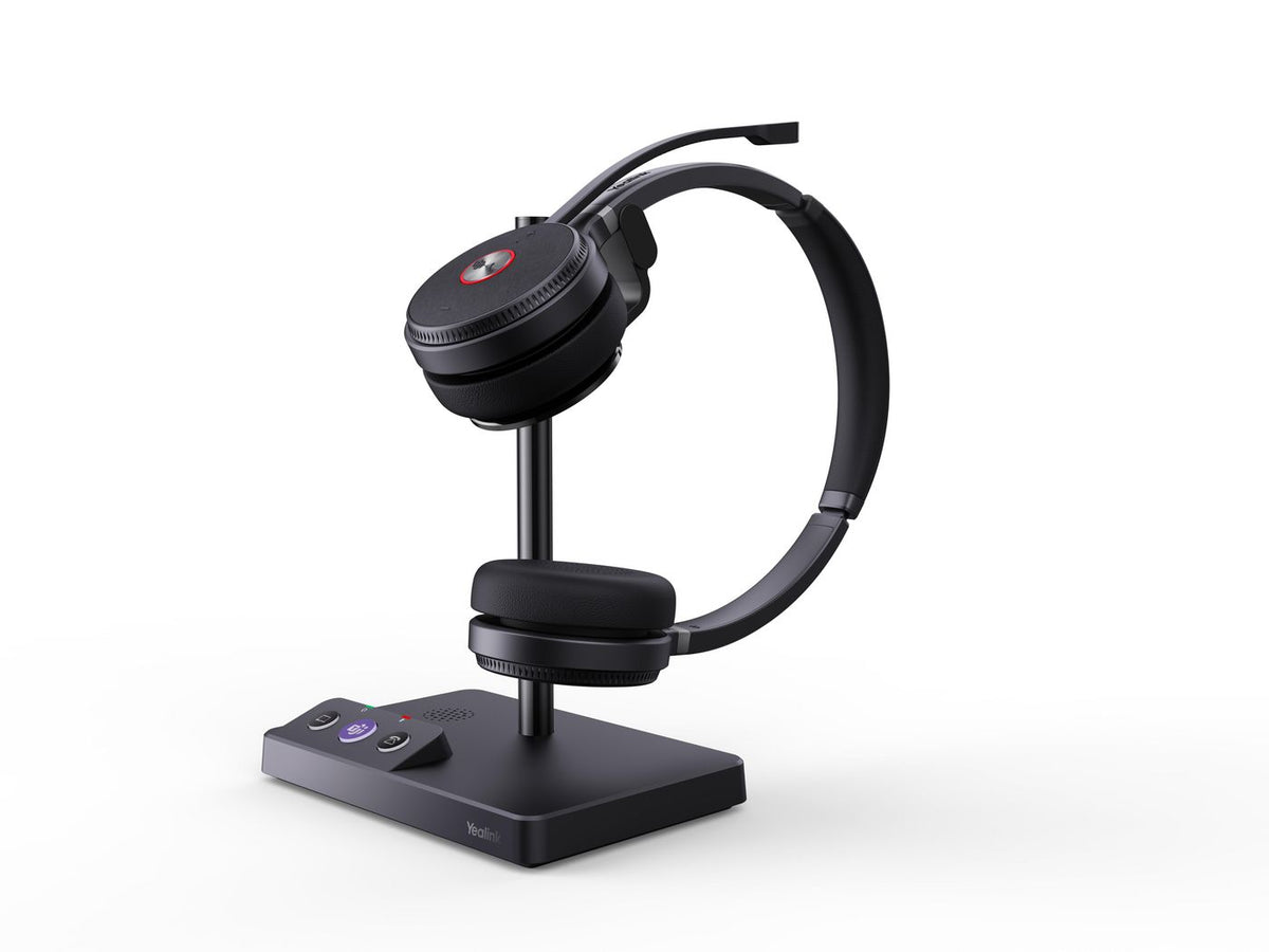 Yealink WH62 DECT Wireless Headset DUAL TEAMS EU model WH62 DECT Wireless Headset DUAL TEAMS, Personal audio conferencing system, Black, 100 -
