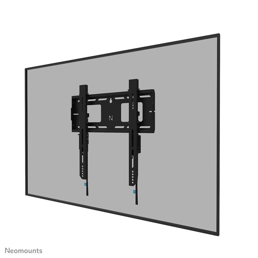 Neomounts WL30-750BL14, Fixed Heavy Duty Wall Mount, 42-75" Screen, Max 100kg, VESA 100x100-400x400, D:4,2cm, Level adjustment, Lockable