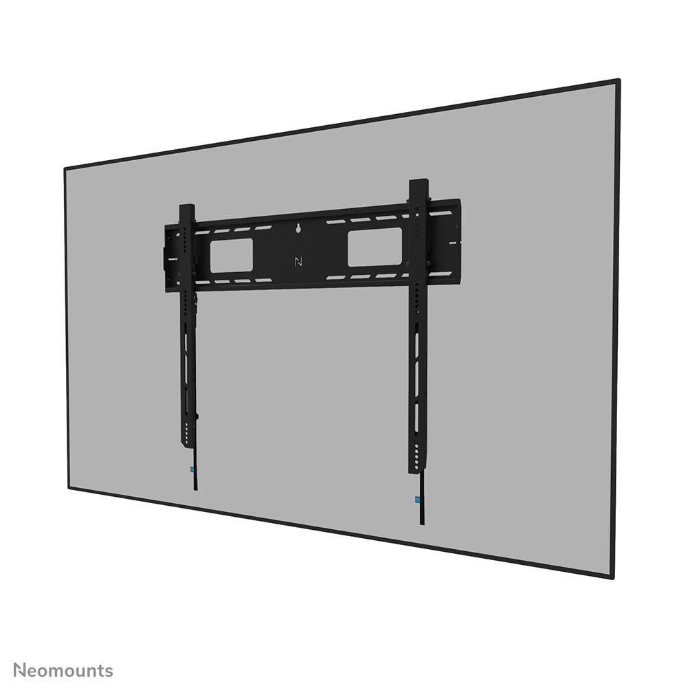 Neomounts WL30-750BL18, Fixed Heavy Duty Wall Mount, 43-98" Screen, Max 125kg, VESA 100x100-800x600, D:4,2cm, Level adjustment, Lockable