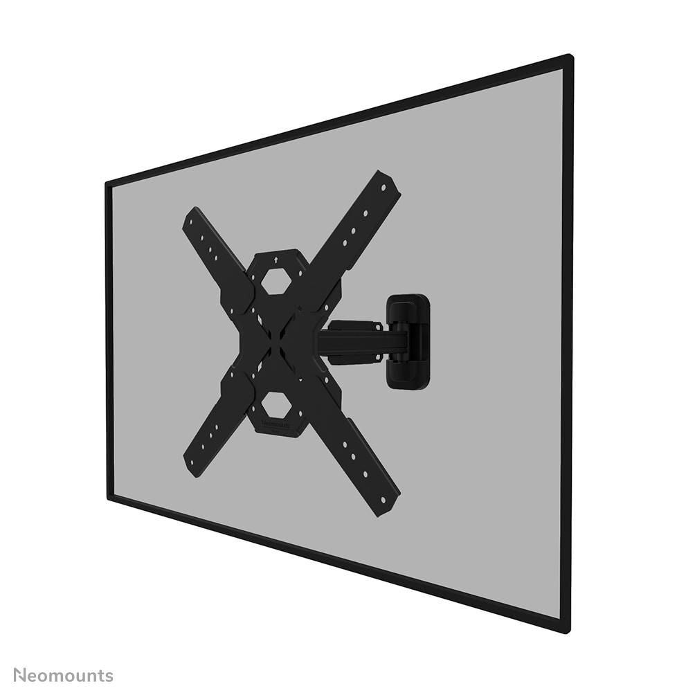 Neomounts WL40S-840BL14, Full Motion TV Mount Wall, 32-65", Max 40 kg, VESA 100x100-400x400, D:4,9-34,5cm, Level Adjustment, Rapid Install-model