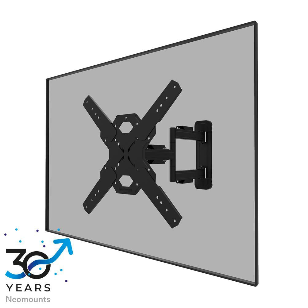 Neomounts WL40S-850BL14, Full Motion TV Mount Wall, 32-65", Max 40 kg, VESA 100x100-400x400, D:4,7-55cm, Level Adjustment, Rapid Install-model