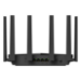 Cudy WR11000 wireless router 2.5 Gigabit Ethernet Tri-band (2.4 GHz / 5 GHz / 6 GHz) Black