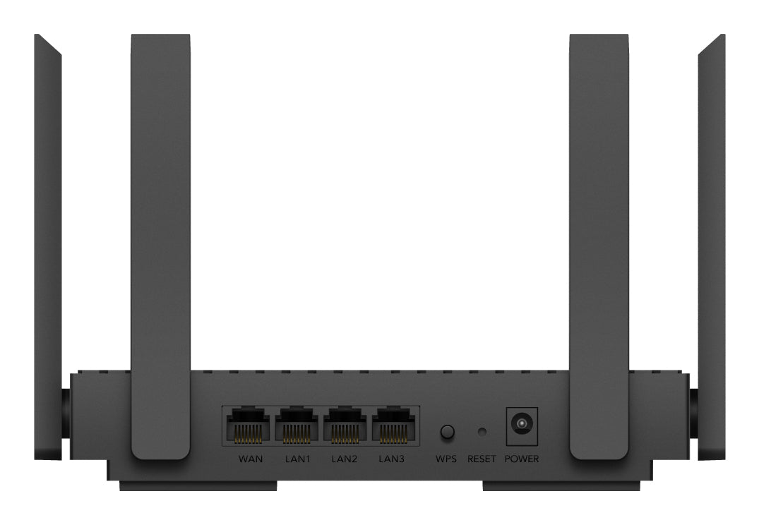 Cudy WR3000 wireless router Gigabit Ethernet Dual-band (2.4 GHz / 5 GHz) Black