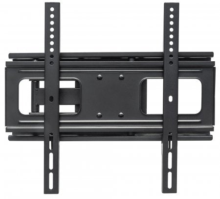Manhattan Wall Mount for TV & Monitors (Full Motion), For screens 32" to 55", VESA compatibility: all between 200x200mm to 400x400mm - check the dimensions of the four mounting holes on back of screen to ensure it fits, Max 50kg, Black, Bracket, Lifetime