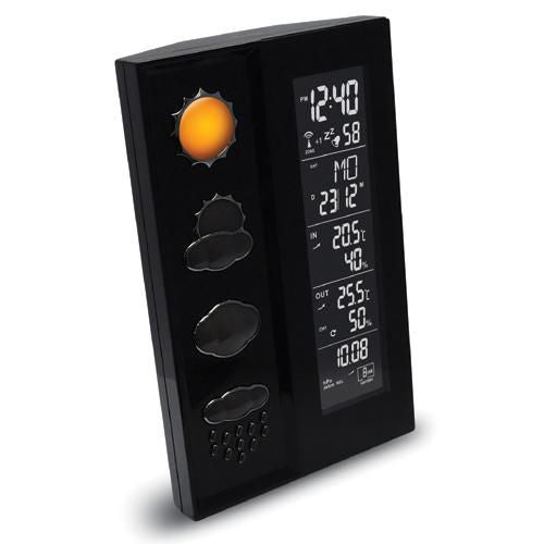 Technoline WS 6650 WS 6650, Black, Indoor hygrometer,Indoor thermometer,Outdoor hygrometer,Outdoor thermometer,Rain