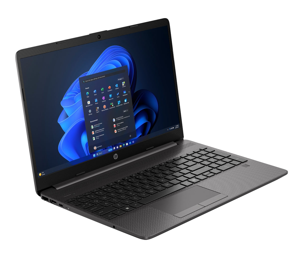 HP 250R G9 Intel Core 7 150U Laptop 39.6 cm (15.6") Full HD 16 GB DDR4-SDRAM 512 GB SSD Wi-Fi 6 (802.11ax) Windows 11 Home Black