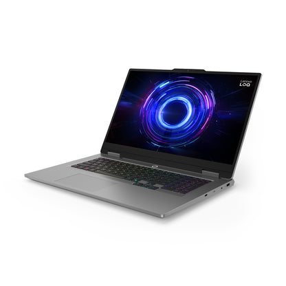 Lenovo LOQ 17IRX10 Intel® Core™ i7 i7-13650HX Laptop 43.9 cm (17.3") Full HD 16 GB DDR5-SDRAM 1 TB SSD NVIDIA® GeForce RTX™ 5050 Wi-Fi 6 (802.11ax) Windows 11 Home English Grey