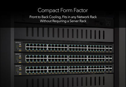NETGEAR XSM4340FV Managed L3 1U Black