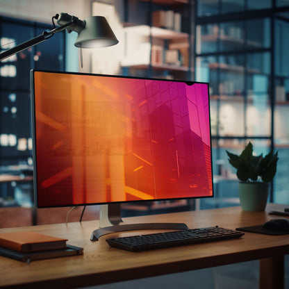 StarTech.com 27-inch 16:9 Gold Monitor Privacy Screen, Reversible Filter w/Enhanced Privacy, Glossy Computer Security Filter, Removable Screen Protector/Shield, +/- 30 Deg.