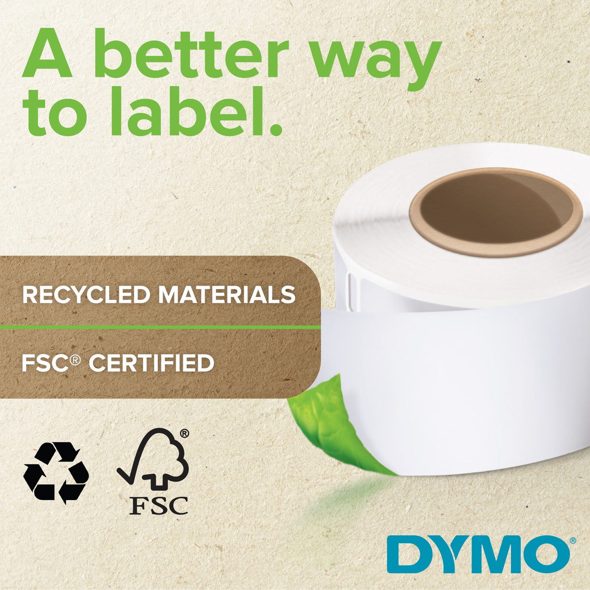 Dymo 99015/S0722440 DirectLabel-etikettes Disk 70mm x 54mm for Dymo 400 Duo/60mm