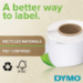 Dymo 99015/S0722440 DirectLabel-etikettes Disk 70mm x 54mm for Dymo 400 Duo/60mm