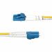 StarTech.com 3m (9.8ft) LC to LC (UPC) OS2 Single Mode Duplex Fiber Optic Cable, 9/125µm, 100G, Bend Insensitive, Low Insertion Loss - LSZH Fiber Jumper Cord