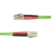 StarTech.com 3m (9.8ft) LC to LC (UPC) OM5 Multimode Fiber Optic Cable, 50/125µm Duplex LOMMF Zipcord, VCSEL, 40G/100G, LSZH Fiber Jumper Cord