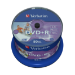 Verbatim DVD+R Wide Inkjet Printable No ID Brand