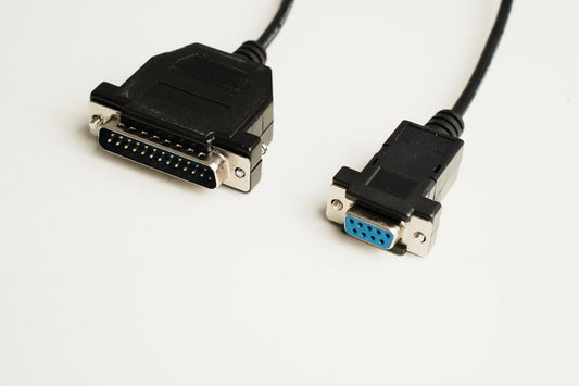 Microconnect IBM029B-1,8 serial cable Black 1.8 m DB-25 DB-9
