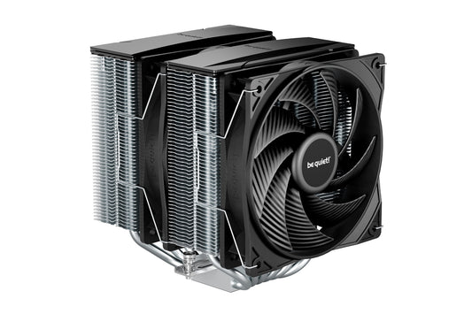 be quiet! Pure Rock Pro 3 Processor Air cooler 12 cm Silver 1 pc(s)