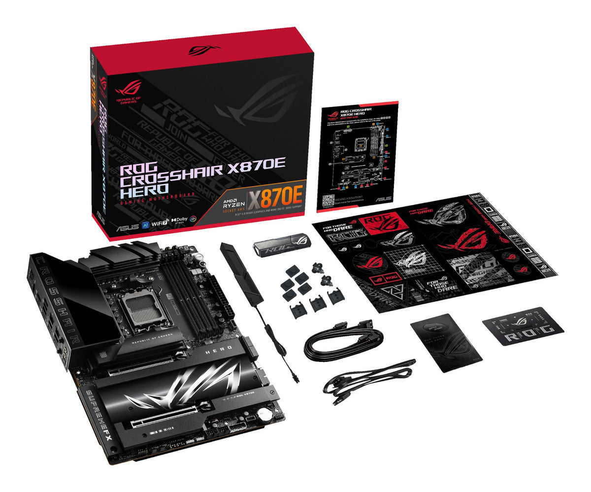 ASUS ROG CROSSHAIR X870E HERO AMD X870E Socket AM5 ATX