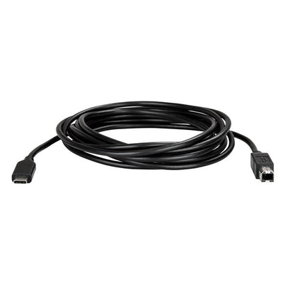 StarTech.com 10ft (3m) USB-B to USB-C Cable, Data Cord, USB 2.0, USB-C Data Transfer Cable