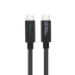 Microconnect ECO-USB3.2CC0.25 USB cable USB 3.2 Gen 2x2 0.25 m USB C Black