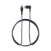 StarTech.com 6.6ft (2m) USB-C Fast Charging Cable, Rugged, Right-Angled, Charge & Sync, 60W (3A) PD, USB 2.0, TPE Jacket and Aramid Fiber - USB C Charging Cord
