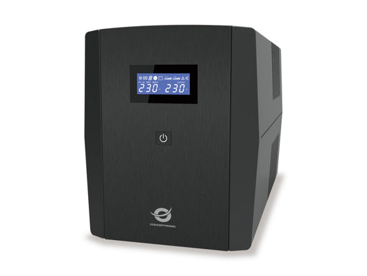 Conceptronic ZEUS 2200VA 1320W UPS, IEC + schuko socket