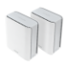 ASUS ZenWiFi BT8 (2-pack) Tri-band (2.4 GHz / 5 GHz / 6 GHz) Wi-Fi 7 (802.11be) White 3 Internal