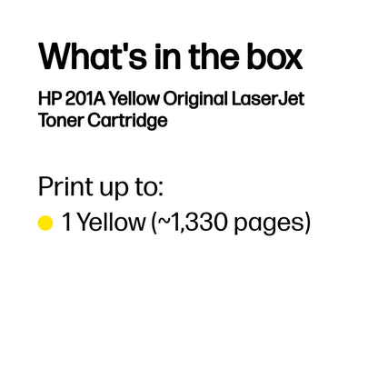 HP CF402A/201A Toner cartridge yellow, 1.33K pages ISO/IEC 19752 for HP Pro M 252