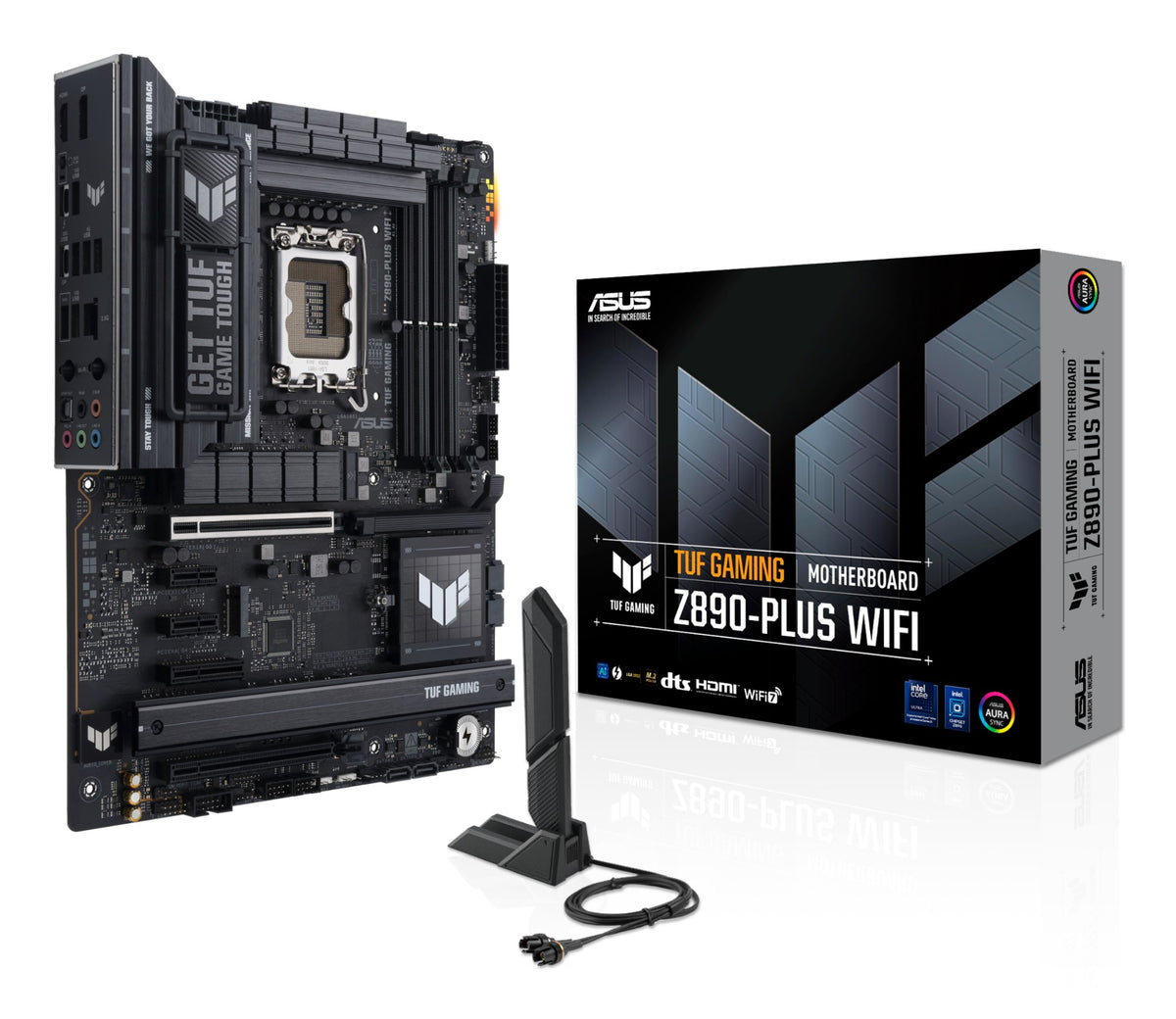 ASUS TUF GAMING Z890-PLUS WIFI Intel Z890 LGA 1851 (Socket V1) ATX